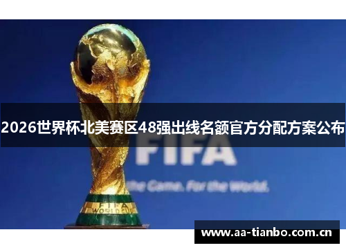 2026世界杯北美赛区48强出线名额官方分配方案公布
